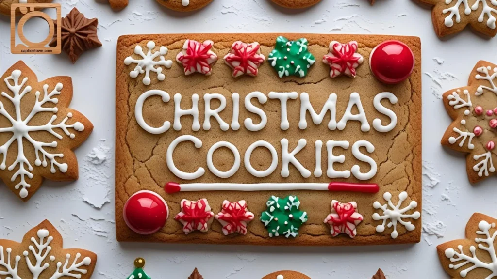 Christmas Cookie Decorating Captions