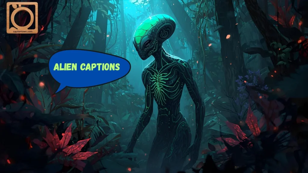 Cute Alien Captions