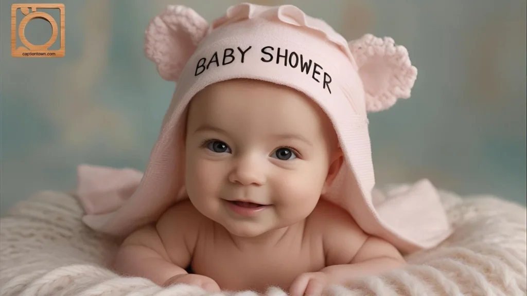 Cute and Playful Baby Shower Captions