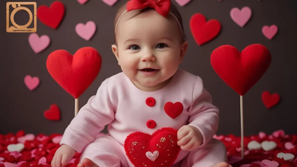 Funny Baby Valentine Captions