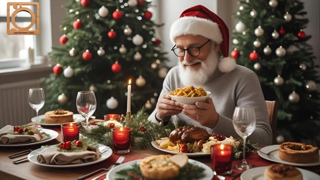 Funny Christmas Dinner Captions