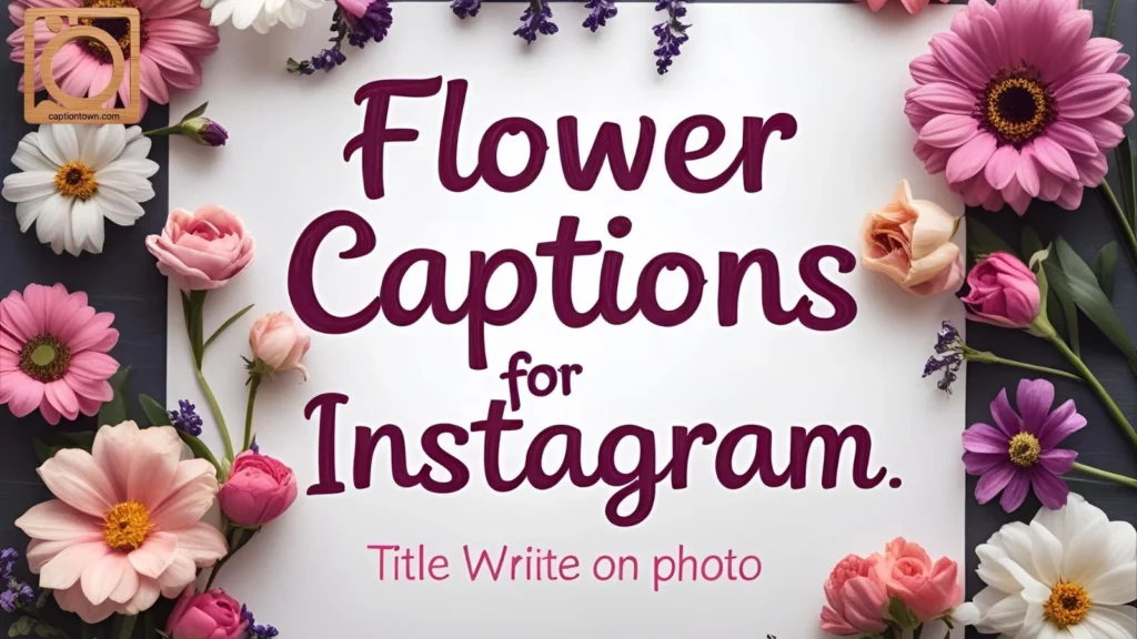 Funny Flower Captions