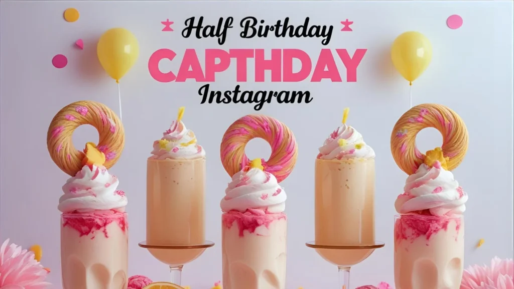 Half Birthday Captions Instagram