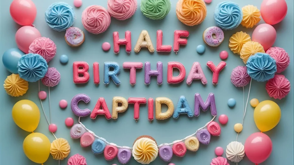 Half Birthday Captions Instagram