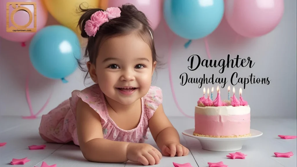 Inspirational Birthday Captions for Daughter
