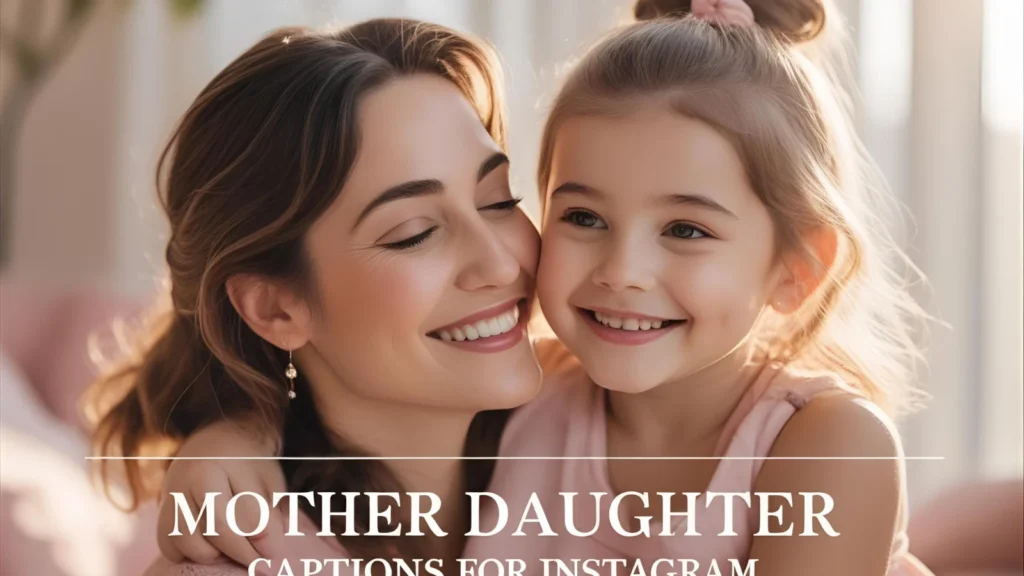 Mother Daughter Captions For Instagram