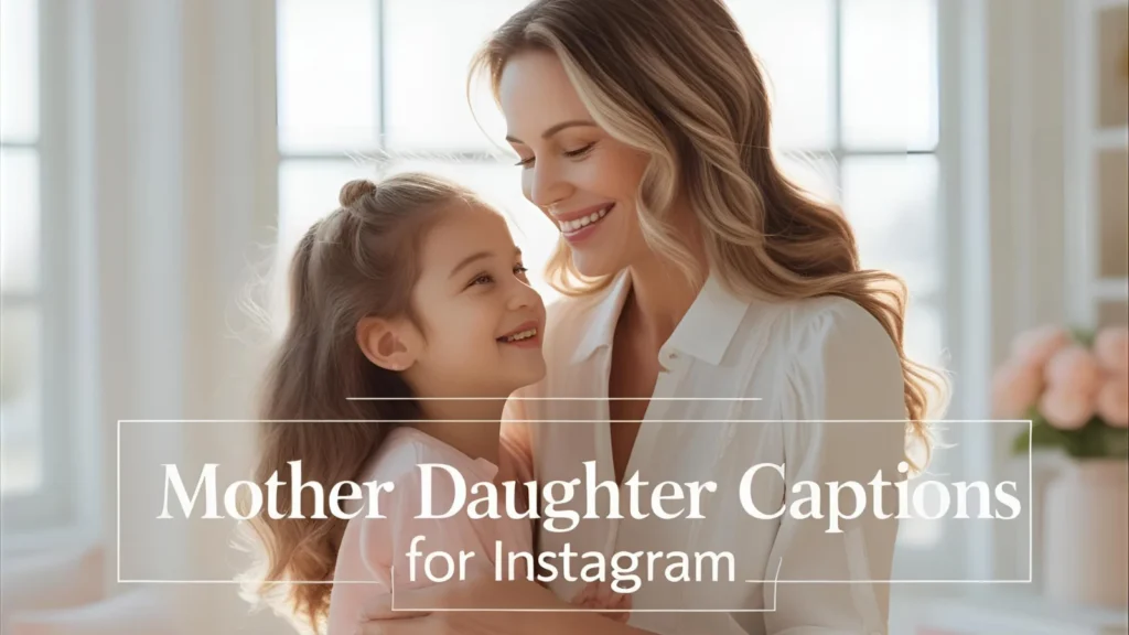 Mother Daughter Captions For Instagram