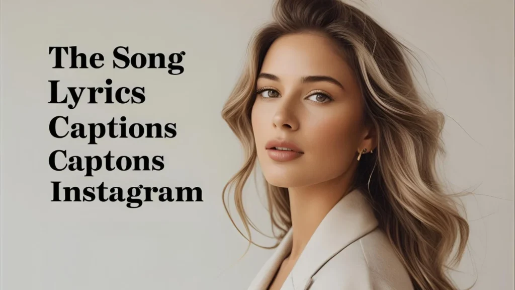 Song Lyrics Captions Instagram