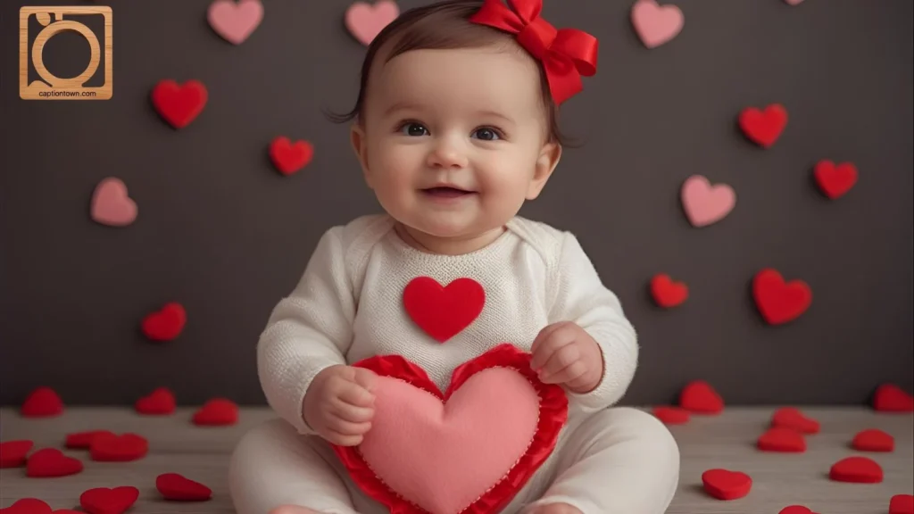 Valentine Captions for Baby Photos