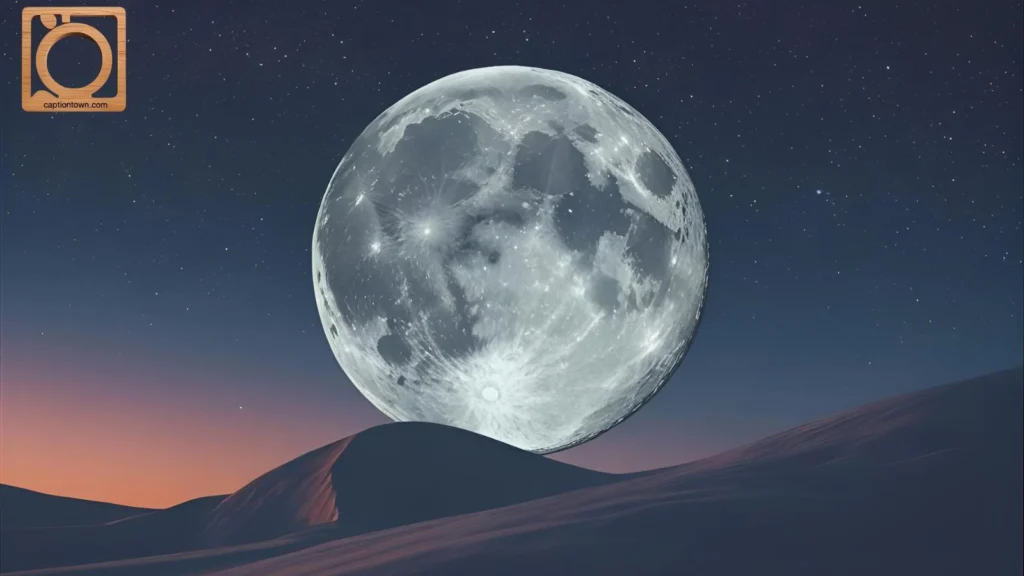 Crescent Moon Captions