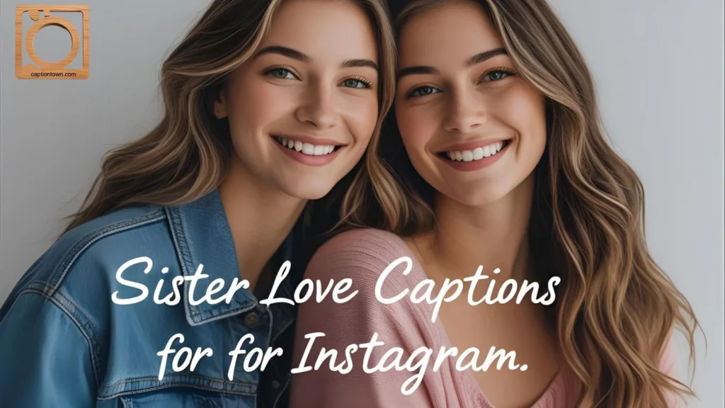 Emotional Sister Captions for Instagram