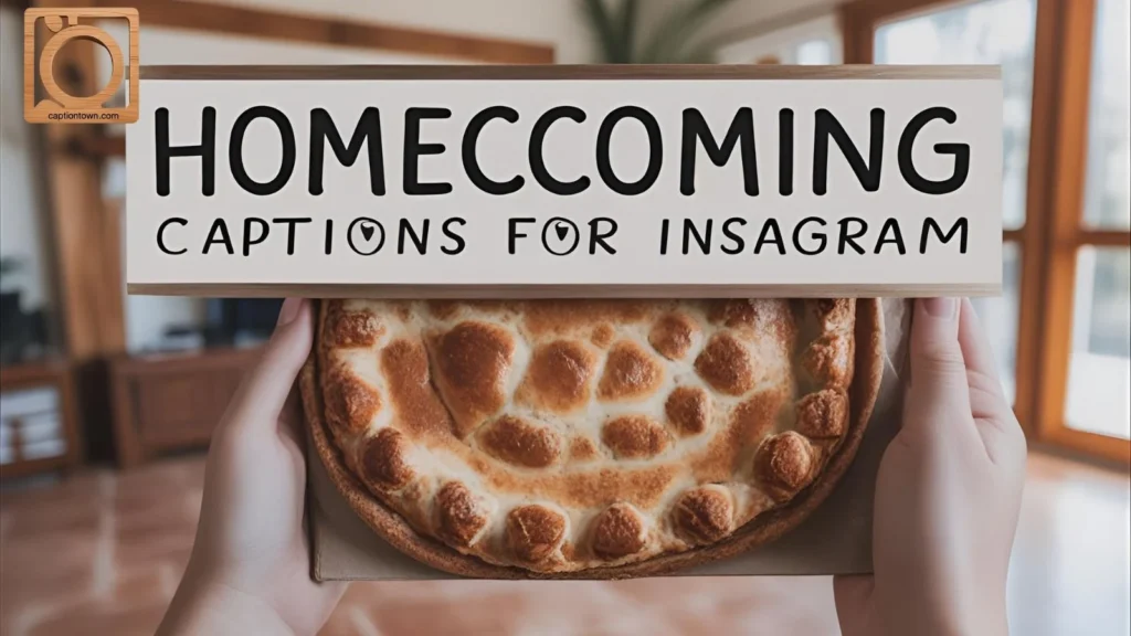 Funny Homecoming Captions