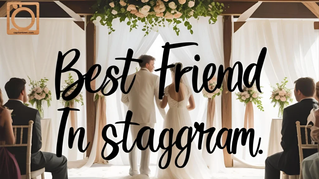 Funny Wedding Captions for Best Friend