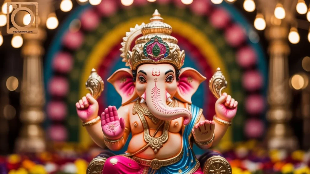 Ganesh Chaturthi Captions for Instagram Stories