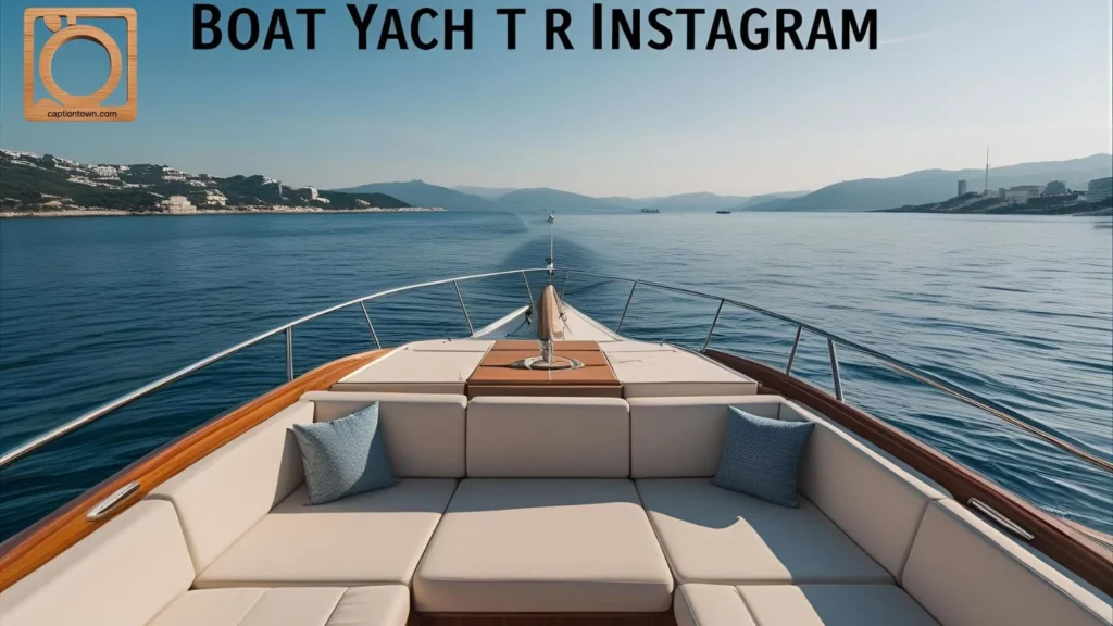 Luxury Yacht Captions