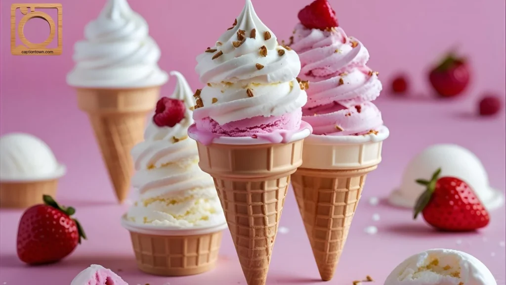 Romantic Ice Cream Captions