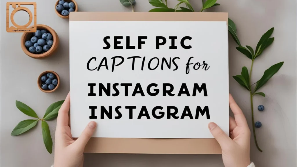 Self Pic Captions for Instagram for Boys