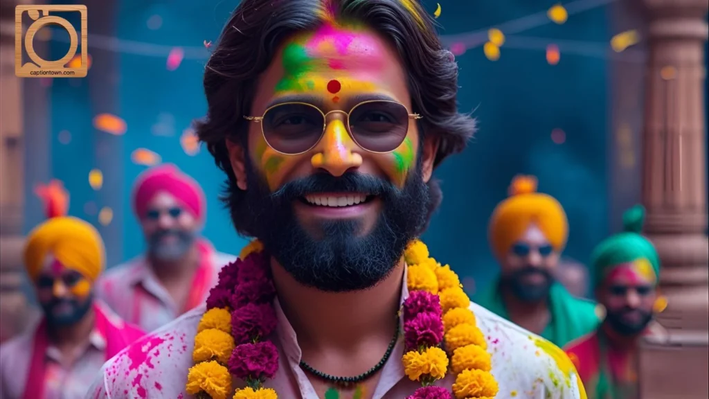 Traditional Holi Captions in Hindi