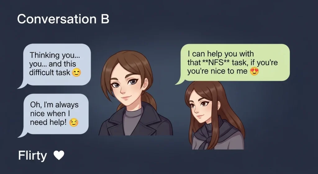 Examples of NFS in Conversation