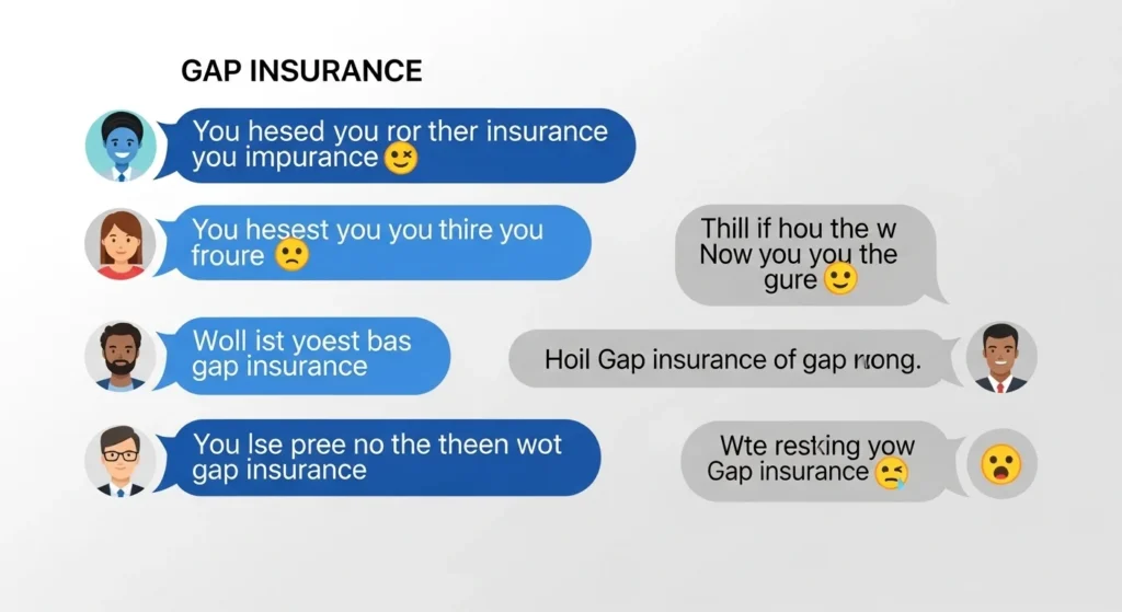 Real Life Examples of Gap Insurance in Conversation