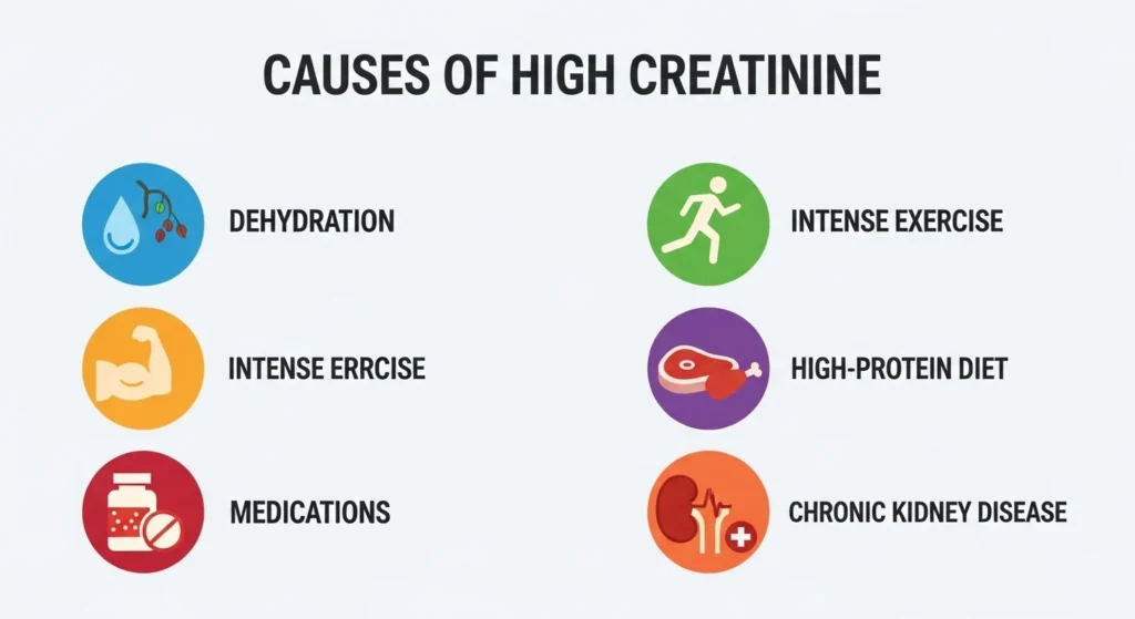 Causes of High Creatinine