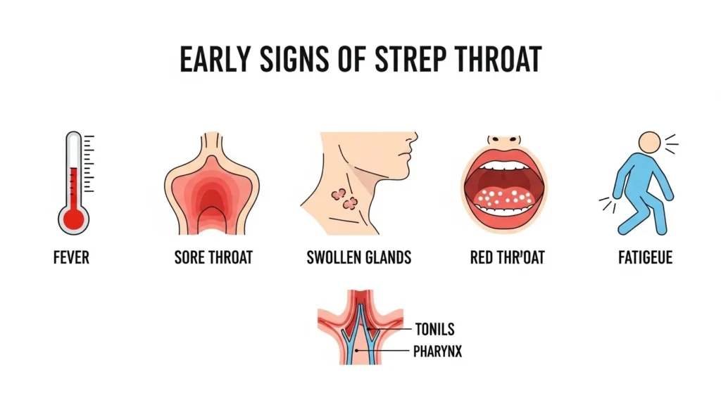 Early Signs of Strep Throat