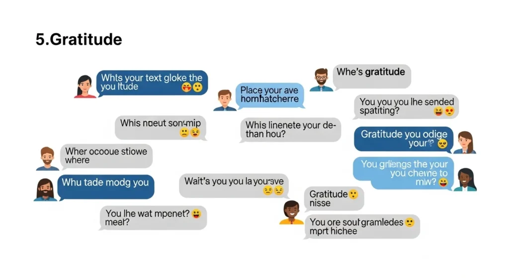 Examples of Gratitude in Conversation