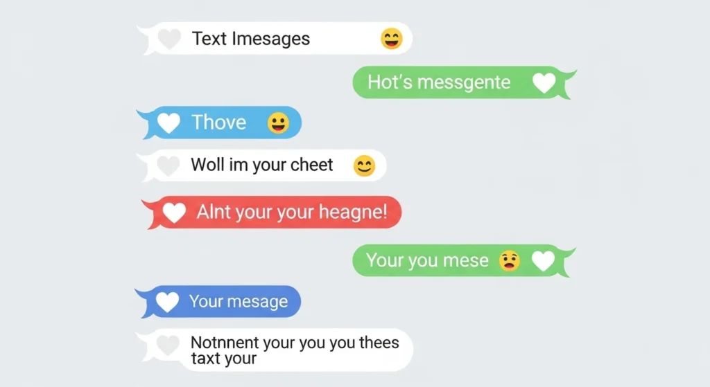 Examples of White Heart Emoji in Conversation