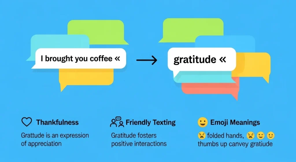 Gratitude Mean in Text