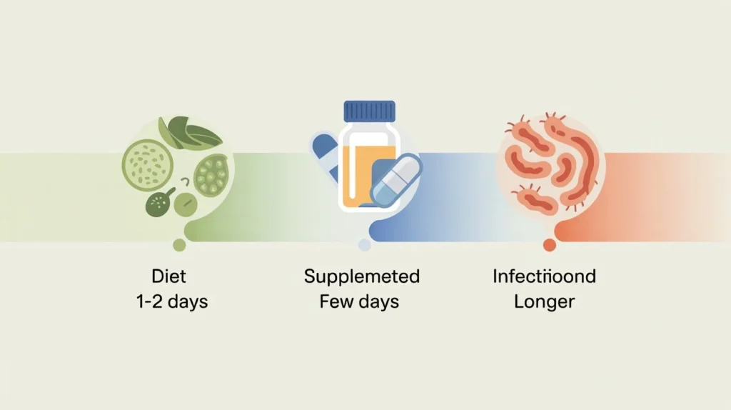 How Long Does Green Poop Last