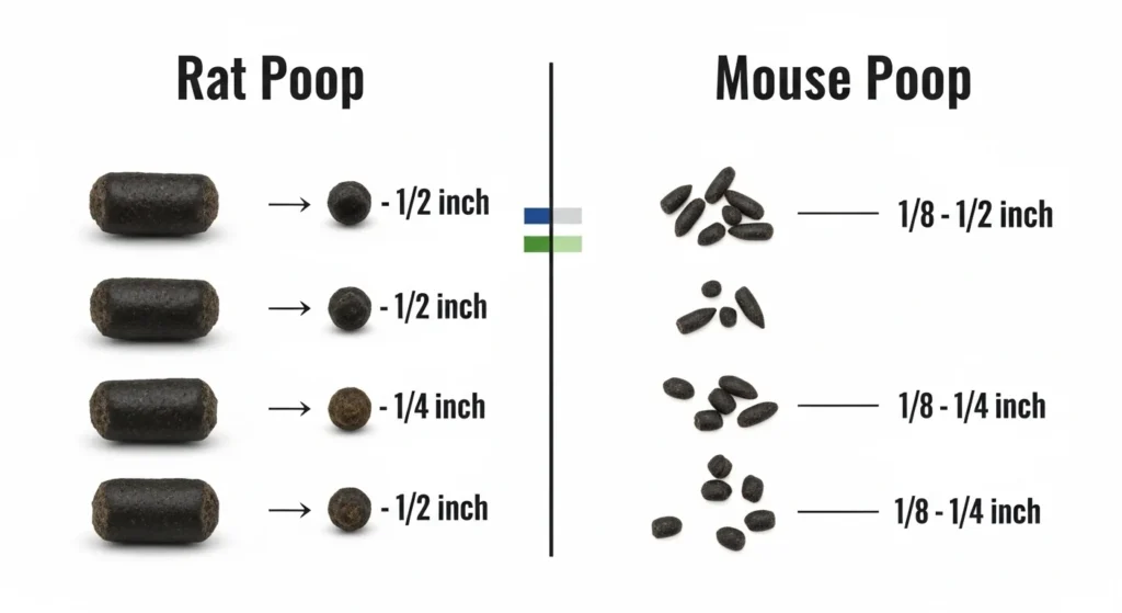 How to Identify Rat Poop vs Mouse Poop