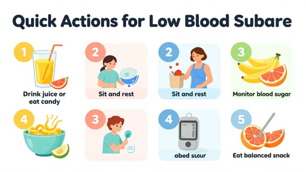 How to Respond to Low Blood Sugar