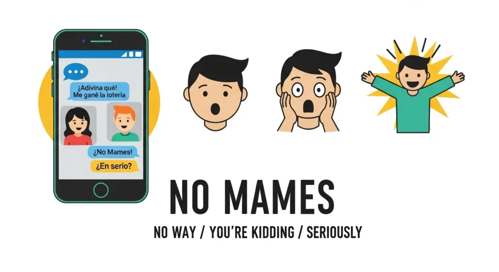 No Mames Mean in Text