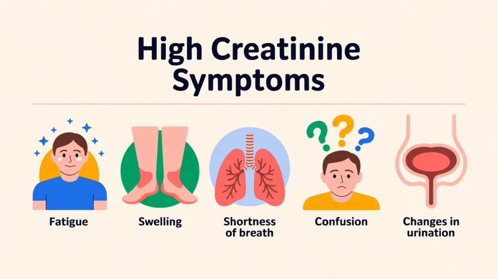 Symptoms Associated With High Creatinine