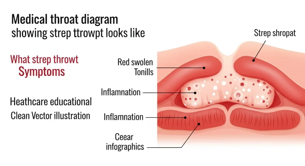 What Does Strep Throat Look Like