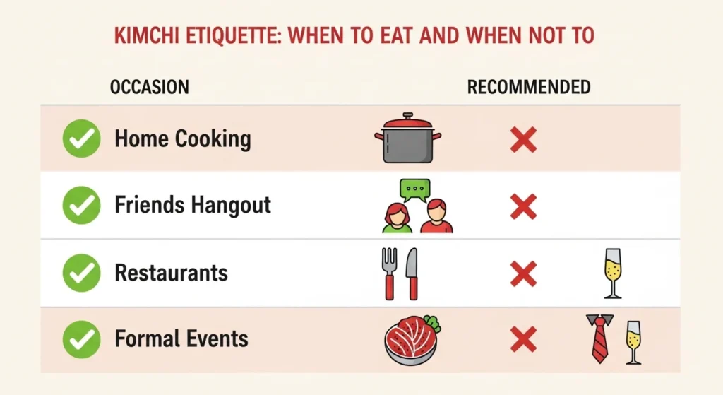 When to Eat Kimchi and When to Skip It