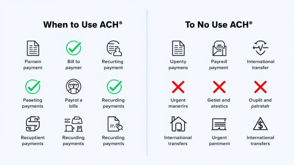 When to Use and When Not to Use ACH 