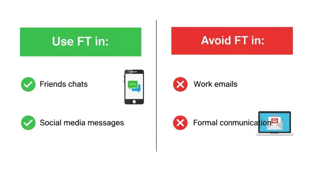 When to Use and When Not to Use FT