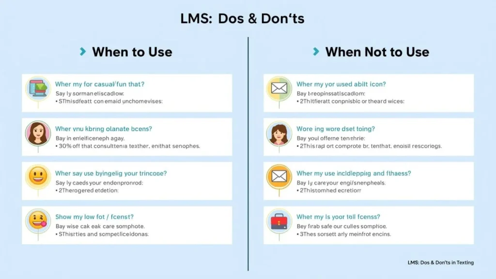 When to Use and When Not to Use LMS