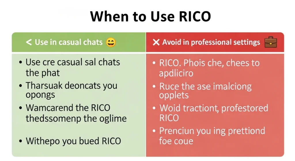 When to Use and When Not to Use RICO