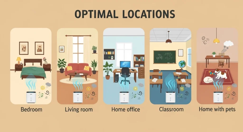 Where Are Air Purifiers Commonly Used