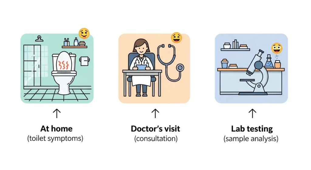 Where H Pylori Stool Symptoms Are Commonly Observed