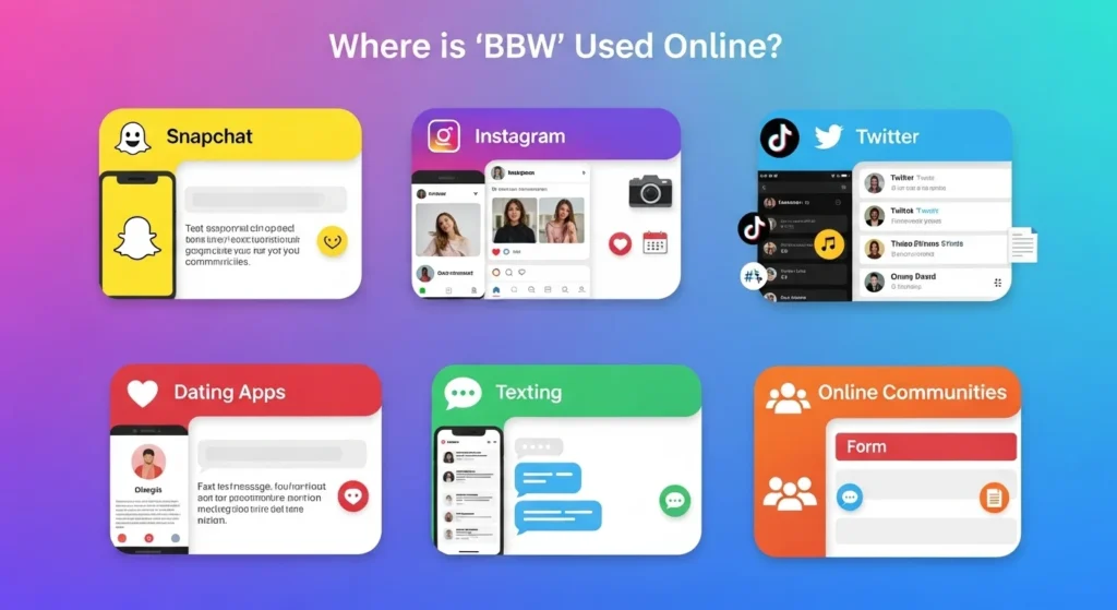 Where Is BBW Commonly Used