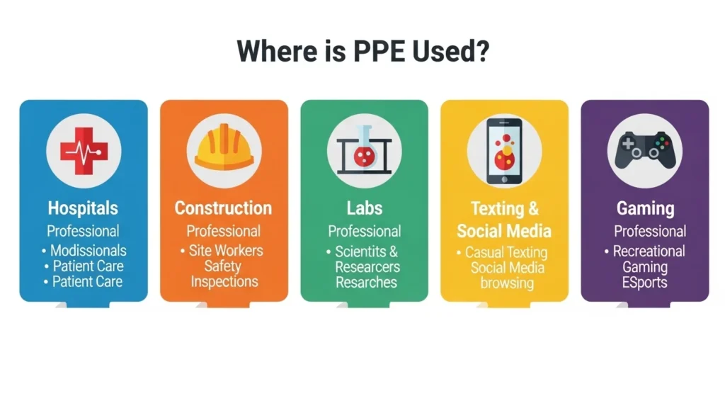 Where Is PPE Commonly Used
