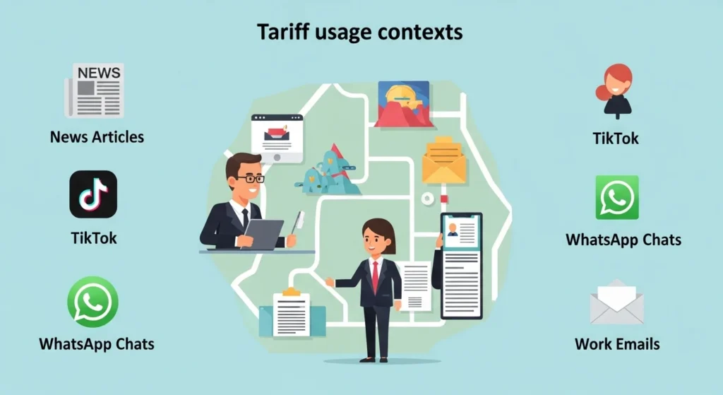 Where Is Tariff Commonly Used