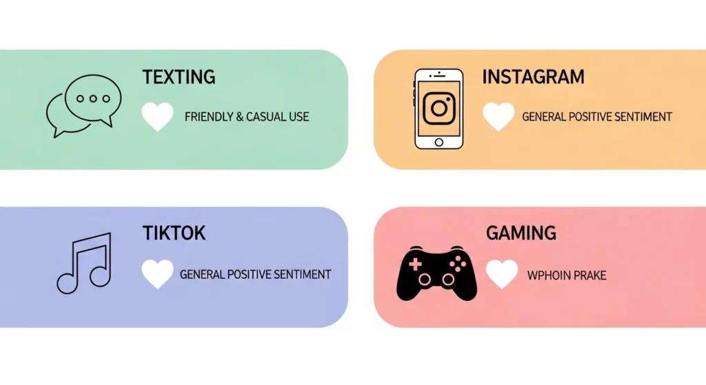 Where Is the White Heart Emoji Commonly Used