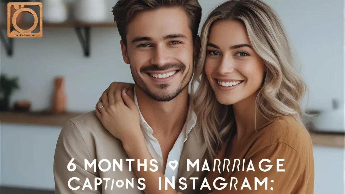 500+ 6 Months Marriage Captions Instagram