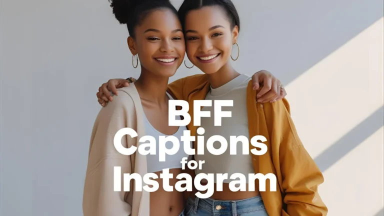350+ BFF Captions For Instagram to Celebrate Friendship