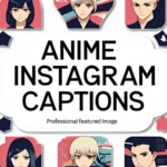 Anime Instagram Captions