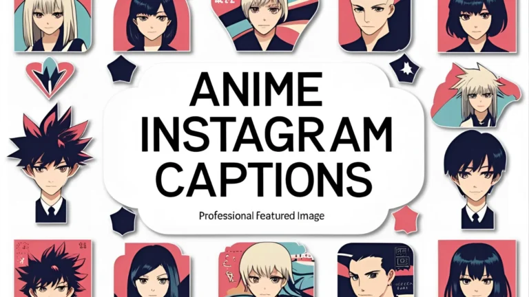 350+ Anime Instagram Captions to Elevate Your Otaku Game
